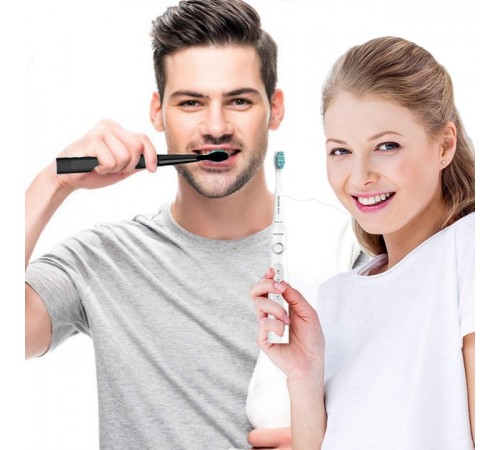Набір зубних щіток Pecham Black and White Travel Set PC-084 (0290119010100)