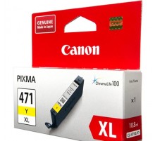 Картридж Canon (CLI-471XL) PIXMA MG5740/MG6840 Yellow (0349C001)