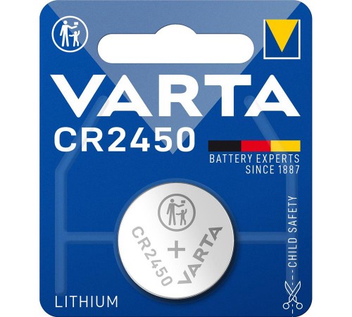Батарейка Varta CR 2450 BL 1шт