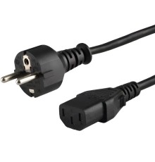 Кабель живлення Dell CEE 7/7-IEC C13, 3*0.75 мм, 1.8м Black (078390)