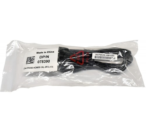 Кабель живлення Dell CEE 7/7-IEC C13, 3*0.75 мм, 1.8м Black (078390)