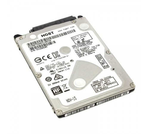 Накопичувач HDD 2.5" SATA 500GB Hitachi (HGST) Travelstar Z7K500 7200rpm 32MB (HTS725050A7E630/0J38075)