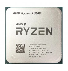 Процесор AMD Ryzen 5 3600 (3.6GHz 32MB 65W AM4) Tray (100-000000031)