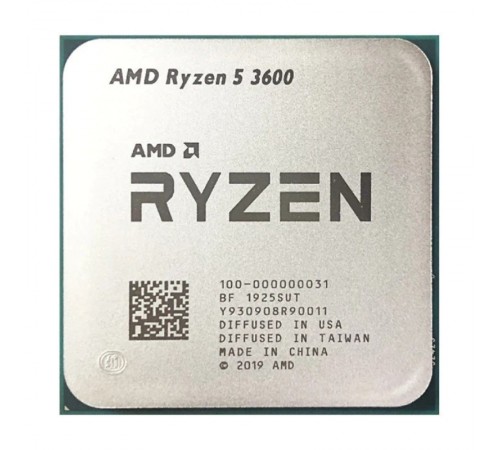 Процесор AMD Ryzen 5 3600 (3.6GHz 32MB 65W AM4) Tray (100-000000031)