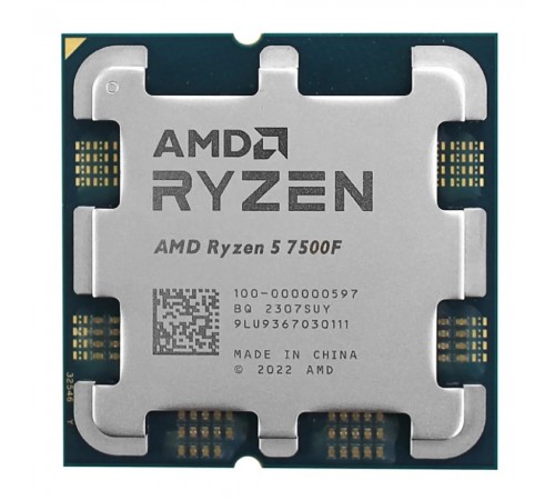 Процесор AMD Ryzen 5 7500F (3.7GHz 32MB 65W AM5) Tray (100-000000597)