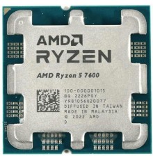 Процесор AMD Ryzen 5 7600 (3.8GHz 32MB 65W AM5) Tray (100-000001015)