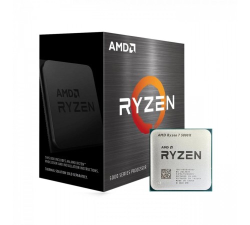 Процесор AMD Ryzen 7 5800X (3.8GHz 32MB 105W AM4) Box (100-100000063WOF)
