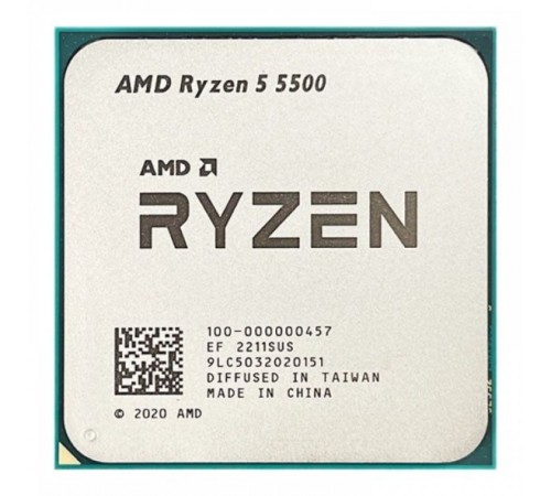 Процесор AMD Ryzen 5 5500 (3.6GHz 16MB 65W AM4) Multipack (100-100000457MPK)