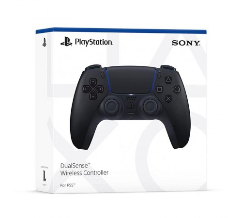 Геймпад бездротовий Sony PlayStation 5 DualSense Black (1000040187)