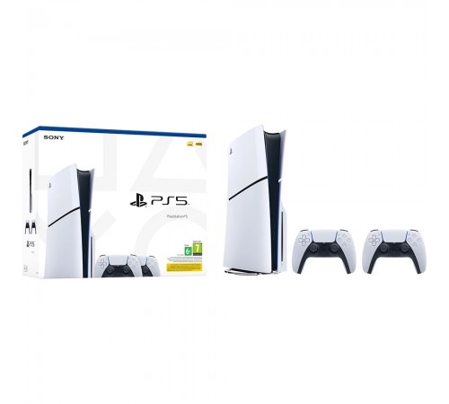 Ігрова приставка Sony PlayStation 5 Slim Blu-ray (1000049734) Ігрова приставка Sony PlayStation 5 Slim Blu-ray (1000049734)
