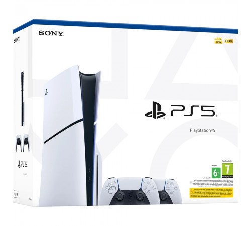 Ігрова приставка Sony PlayStation 5 Slim Blu-ray (1000049734) Ігрова приставка Sony PlayStation 5 Slim Blu-ray (1000049734)