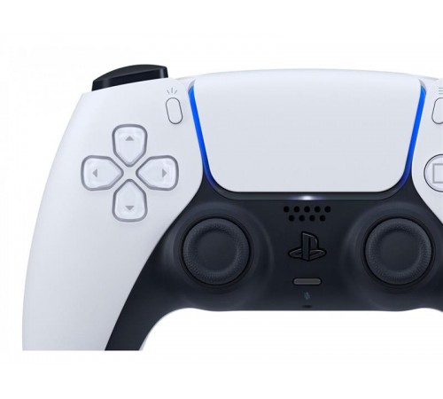 Геймпад бездротовий Sony PlayStation 5 DualSense White (1000050246)