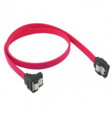 Кабель передачі даних Atcom (10108) SATA-DATA 50 см кутовий з клямкою