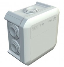 Коробка монтажна OBO Bettermann T40 IP55, 90x90x52 мм