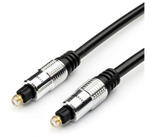 Кабель Atcom Toslink - Toslink (M/M), 7.5 м, Black (10706) Кабель Atcom Toslink - Toslink (M/M), 7.5 м, Black (10706)