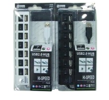 Концентратор USB2.0 Atcom TD1082 (10721) 7хUSB2.0