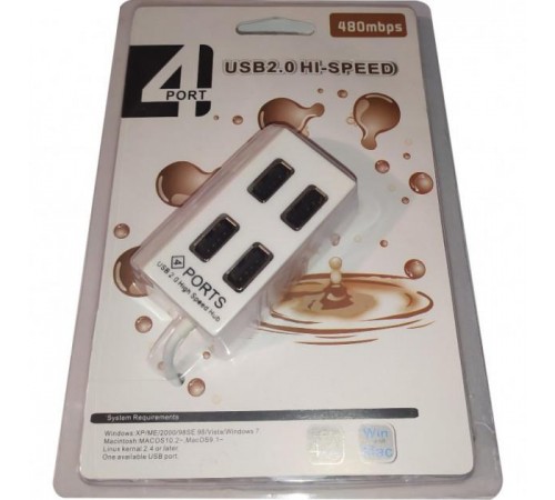 USB-хаб Atcom TD4004 USB 4 ports (AT10724)