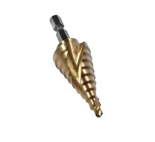 Ступінчасте свердло S&R 4-40 мм HSS-TiN (109440102)