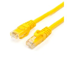 Патч-корд UTP Atcom RJ45, Cat.6, мідь, 3 м, жовтий