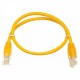 Патч-корд UTP Atcom RJ45, Cat.6, мідь, 0.5 м, жовтий