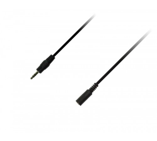 Кабель Piko 3.5 мм - 3.5 мм (M/F), 3 м, Black (1283126473920)