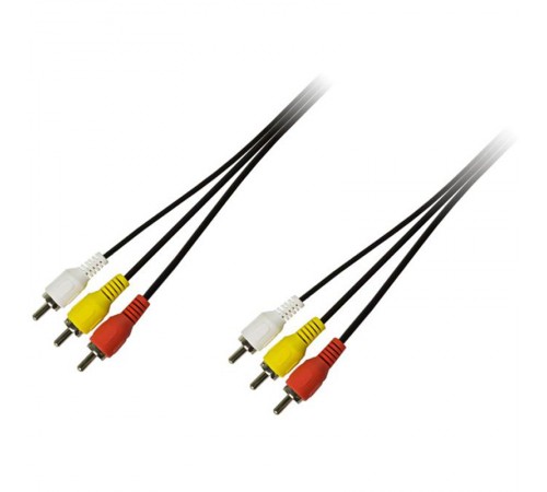 Кабель Piko 3xRCA - 3xRCA (M/M), 1.5 м, Black (1283126473951)