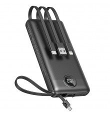 Універсальна мобільна батарея Veger C10 10000mAh, Black (1283126526848)
