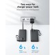 Універсальна мобільна батарея Veger C10 10000mAh, Black (1283126526848)