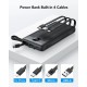 Універсальна мобільна батарея Veger C10 10000mAh, Black (1283126526848)