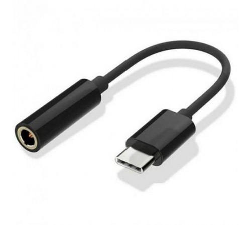 Перехідник Atcom 3.5 мм - USB Type-C (F/M), 0.1 м, Black (15035) Перехідник Atcom 3.5 мм - USB Type-C (F/M), 0.1 м, Black (15035)