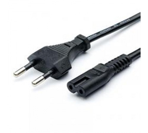 Кабель живлення Atcom (16348) CEE 7/16 - IEC C7 2 pin, 0.5мм, 3м