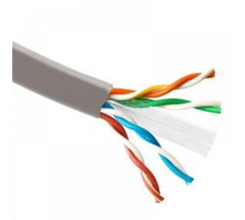 Кабель вита пара Atcom (16382) Standard UTP, 0.51мм, ССА, CAT6, 1Gb/s, 305м Кабель вита пара Atcom (16382) Standard UTP, 0.51мм, ССА, CAT6, 1Gb/s, 305м