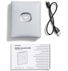 Принтер миттєвого друку Fujifilm Instax SQ Link White (16785470)