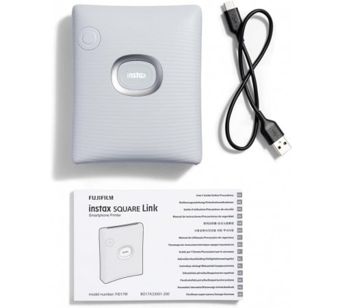 Принтер миттєвого друку Fujifilm Instax SQ Link White (16785470)