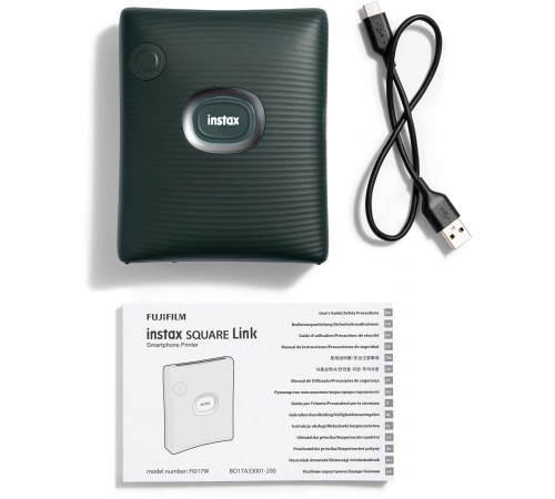 Принтер миттєвого друку Fujifilm Instax SQ Link Green (16785482)