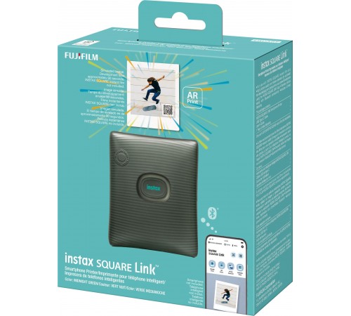 Принтер миттєвого друку Fujifilm Instax SQ Link Green (16785482)