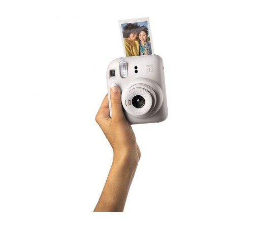 Фотокамера миттєвого друку Fujifilm Instax Mini 12 Clay White (16806121)