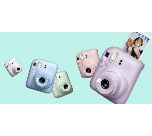 Фотокамера миттєвого друку Fujifilm Instax Mini 12 Lilac Purple (16806133)