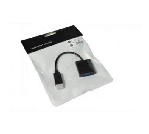 Перехідник Atcom DisplayPort - VGA (M/F), 0.1 м, Black (16851) Перехідник Atcom DisplayPort - VGA (M/F), 0.1 м, Black (16851)
