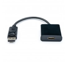Перехідник Atcom DisplayPort - HDMI (M/F), 0.1 м, Black (16852)