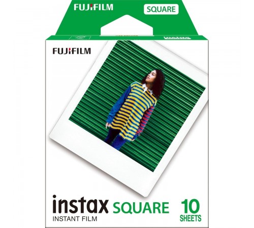 Фотопапiр Fujifilm Colorfilm Instax Square, 10л EU (16899893)
