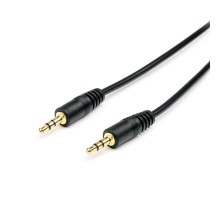 Аудіо-кабель Atcom 3.5 мм - 3.5 мм (M/M), 0.8 м, Black (17434) пакет