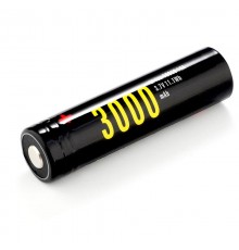 Акумулятор Soshine 18650 Li-Ion microUSB 3000mAh 1шт
