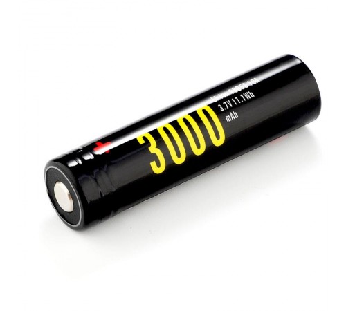 Акумулятор Soshine 18650 Li-Ion microUSB 3000mAh 1шт