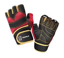 Рукавички для фітнесу Tavialo чоловічі L Black-Red-Yellow (189203008)