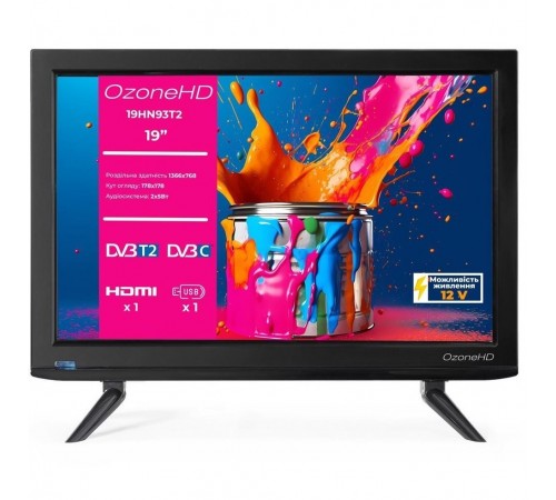 Телевiзор OzoneHD 19HN93T2
