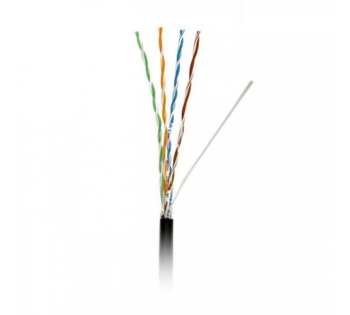 Кабель для зовнішньої прокладки Atcom (20799) Standard FTP, 4*2*0.5мм, ССА, CAT5e, 305м