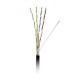 Кабель для зовнішньої прокладки Atcom (20799) Standard FTP, 4*2*0.5мм, ССА, CAT5e, 305м
