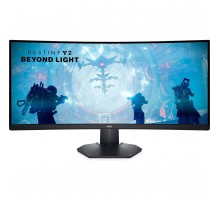 Монiтор Dell 34" S3422DWG (210-AZZE) VA Black Curved
