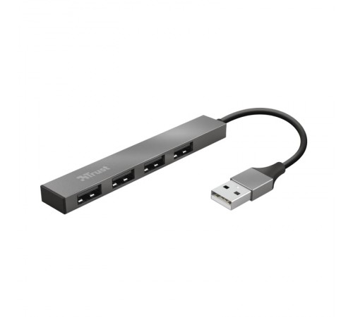 USB-хаб Trust Halyx Aluminium 4 ports (23786)